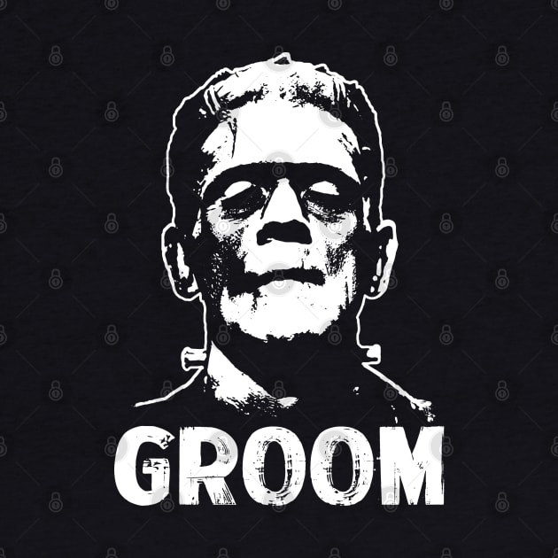 FRANKENSTEIN - Groom Bride couples tee by KERZILLA